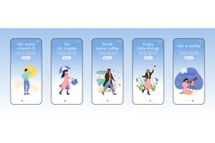Seasonal depression prevention advices mobile app screen Product Image 1