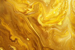 Gold Fluid Art Background Wallpaper Product Image 1