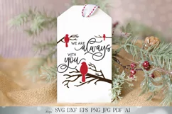 We Are Always With You SVG | Farmhouse Sign | Ornament SVG | Product Image 4