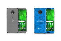 Motorola G6 Vinyl Skin Design Mockup 2018 Product Image 2