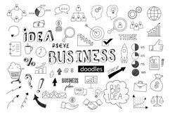 Hand drawn business doodles Product Image 2