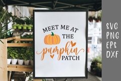 Meet Me At Pumpkin Patch SVG Product Image 2