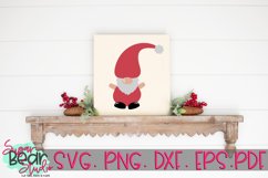 Santa Gnome - A Christmas Gnome SVG Product Image 1
