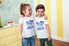 Fourth Grade Just got a Lot Cooler SVG - First Day of School Product Image 2