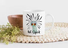 Cute Secretary Bird Print | Hot Chick | Funny Bird Design Product Image 2