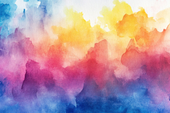 Abstract Watercolor Painting Background Wallpaper Product Image 1