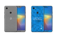 Google Pixel 3 XL Vinyl Skin Design Mockup 2018 Product Image 2