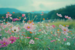 Garden Cosmos Background Wallpaper Product Image 1