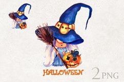 Halloween gnome bundles png. Watercolir Product Image 8