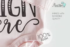 Baby Girl Mockup | Kids New Born Bodysuit Mock Up Product Image 2