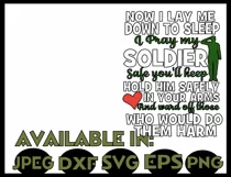 Hero svg SVG DXF JPEG Silhouette Cameo Cricut Military mom svg iron on military family svg courage svg Military mom svg Product Image 3