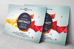 Minimal Abstract Flyer Card Templates Product Image 4