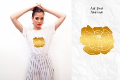 Peony svg, Hand drawn peony flowers PNG, Flowers SVG Product Image 2