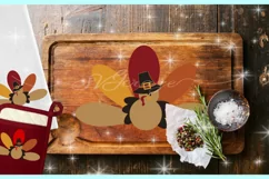 Thanksgiving Holiday Turkey DInner SVG Dxf Eps Png Files Product Image 2