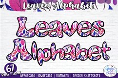 Floral Doodle Alphabet PNG | Alphabet Letters PNG Product Image 1