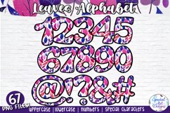 Floral Doodle Alphabet PNG | Alphabet Letters PNG Product Image 4