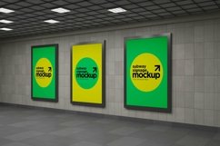 Subway Three Sign Mockup Product Image 1