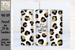 Sublimation Tumbler Design, Mad Hustle and a Dope Soul Product Image 1