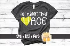 All About That Ace - Tennis SVG PNG DXF Cut Files Product Image 1