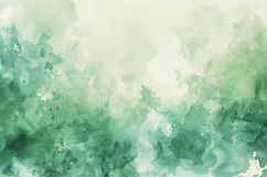 Green Watercolor Background Wallpaper Product Image 1