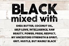 Black Women svg Woman Quotes Designs for T Shirts Tumblers Product Image 4