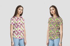 seamless watercolor flower patterns digital paper Product Image 3