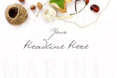 Autumn Styled Stock Photo Mockup, Fall Flatlay, 832 Product Image 1