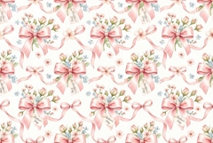 Watercolor seamless repeat pattern Mother's Day Product Image 1
