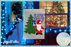 He Gnomes If Youve Been Bad Or Good Quote Santa Gnome SVG Product Image 2