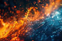 Colorful Water Background Wallpaper Product Image 1