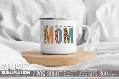 Badass Mom Sublimation Design | Png | Mom T-Shirt Designs Product Image 2
