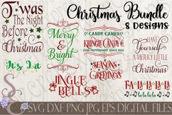 Christmas Bundle 8 SVG Designs Product Image 1