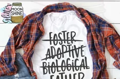 Foster Adoptive Bio Father SVG DXF PNG EPS Cutting Files Product Image 3