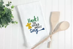 Hark the Herald Angels Sing SVG File - Christmas SVG File Product Image 3