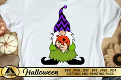 Halloween Gnome SVG PNG EPS DXF Gnomes SVG Gnomes SVG Cricut Product Image 1