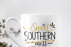 Sweet Southern Mess, SVG DXF Png Eps Pdf Studio Vector Cut Files Product Image 2