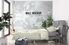 Wall mockup - Interior mockup - Wallpaper mockup Product Image 4