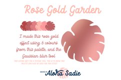 Rose Gold Garden Procreate Colour Palette Swatch Product Image 2