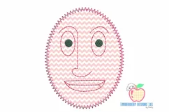 Head Of The Person Made As The Cartoon Applique Product Image 2
