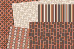 Neutral Geometric Digital Papers Product Image 2