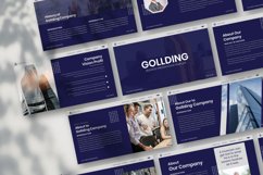 Gollding Business Powerpoint Template Product Image 7