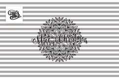 Merry Christmas Mandala Svg Product Image 2