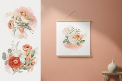 Everbloom Floral Clipart and Patterns Product Image 19