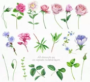 30%OFF! Watercolor Flowers and Bird Product Image 8