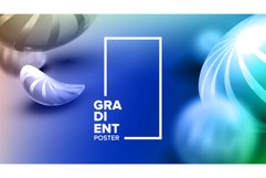 Abstract Background Liquid Fluid Vector. Vibrant Cover. Product Image 1