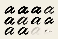 Procreate Lettering Brushes - Free Design of The Week Product Image 3
