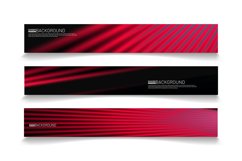 Modern web banner background. abstract vector template Product Image 1