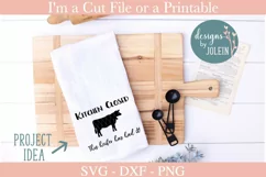 Kitchen Closed - This heifer has had it! SVG, PNG, DXF Product Image 2