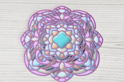 Mandala laser cut file - Layered Mandala Product Image 3
