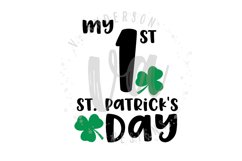 My First St. Patrick&#039;s Day SVG Product Image 2